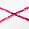 Shoelaces Fuchsia/Black/White