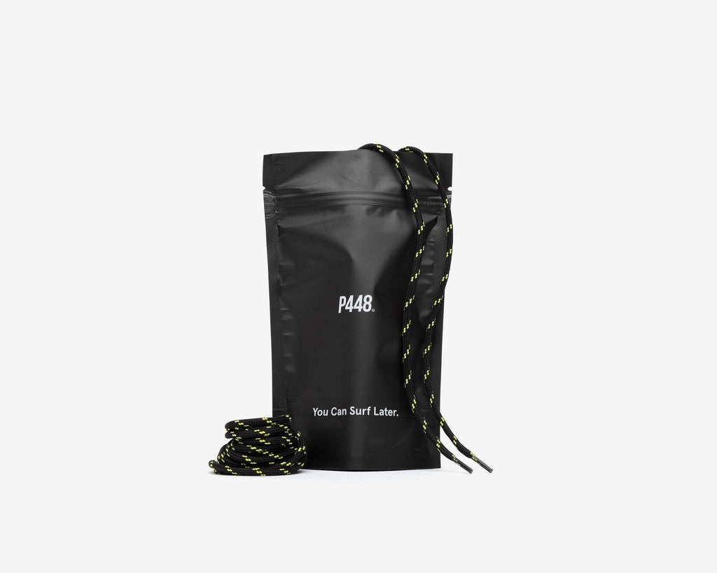 Shoelaces Black/Lime