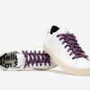 Shoelaces Purple/Yellow