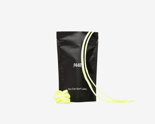 Shoelaces White/Fluorescent Yellow