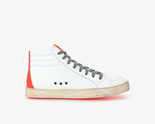 Skate Recycled White/Orange